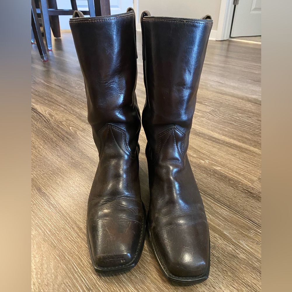 Mens Wrangler Brand Cowboy Boots